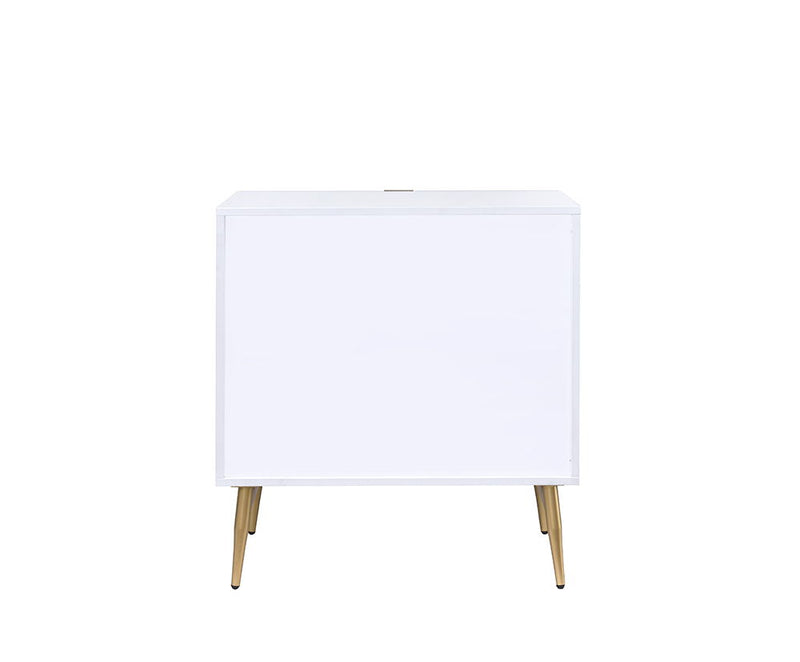 Maisey II - Dresser - White & Gold