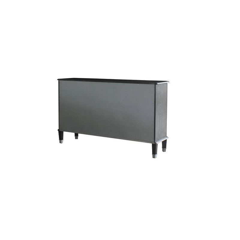 House - Beatrice Dresser - Charcoal & Light Gray Finish